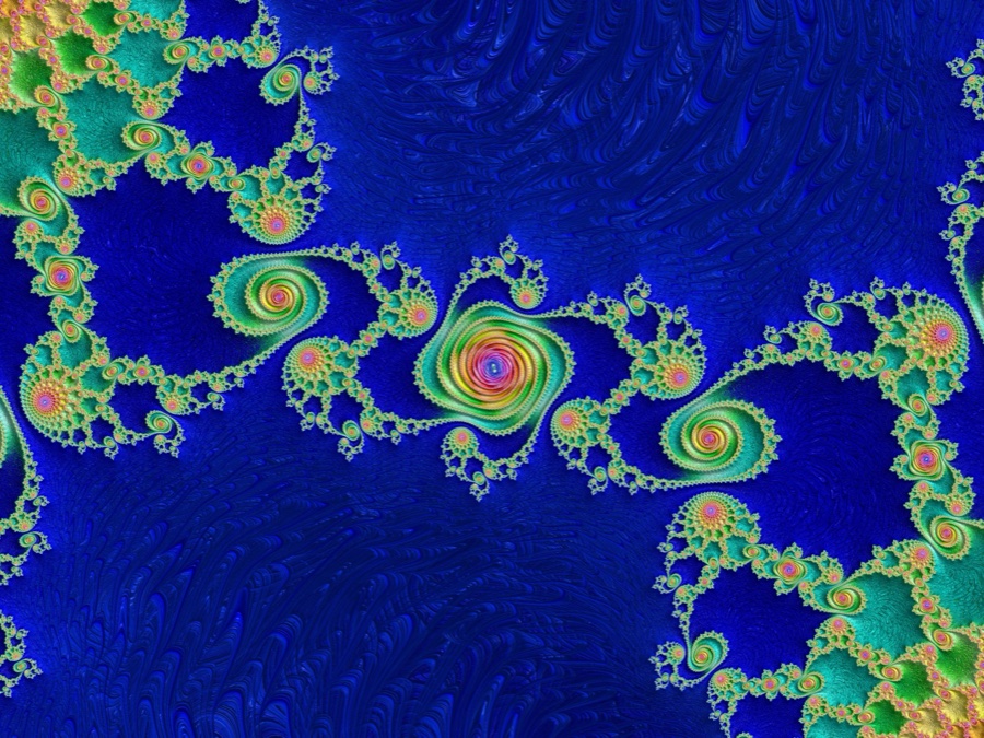 Tendrils around a deep Julia Set Zoom